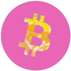Bitcoin Candy Coin Logo